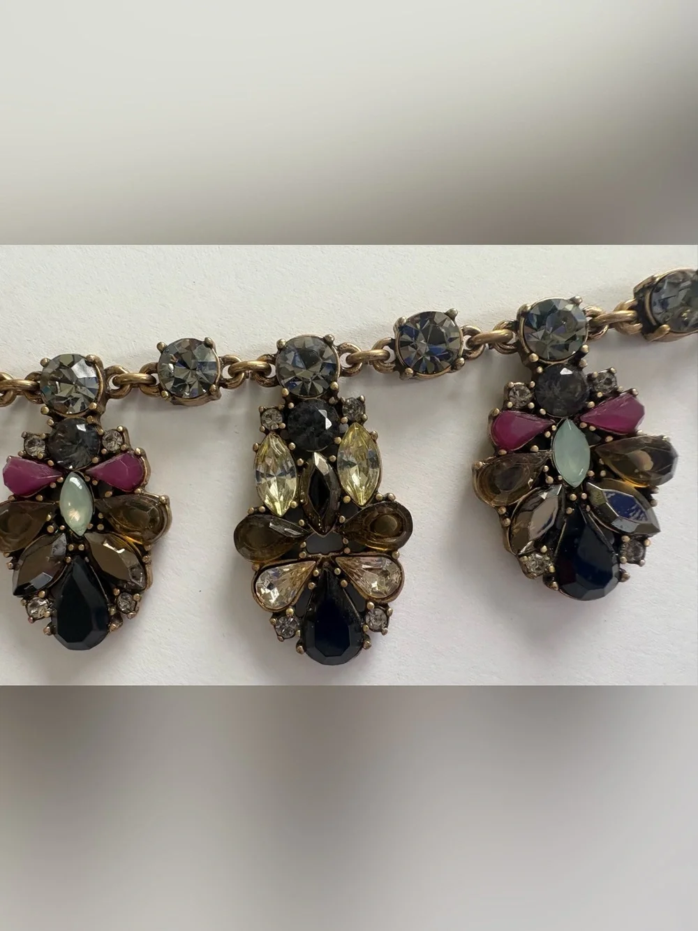 J. Crew vintage rhinestone